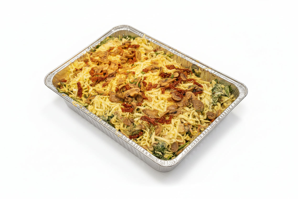 vegetarian pesto pasta bake