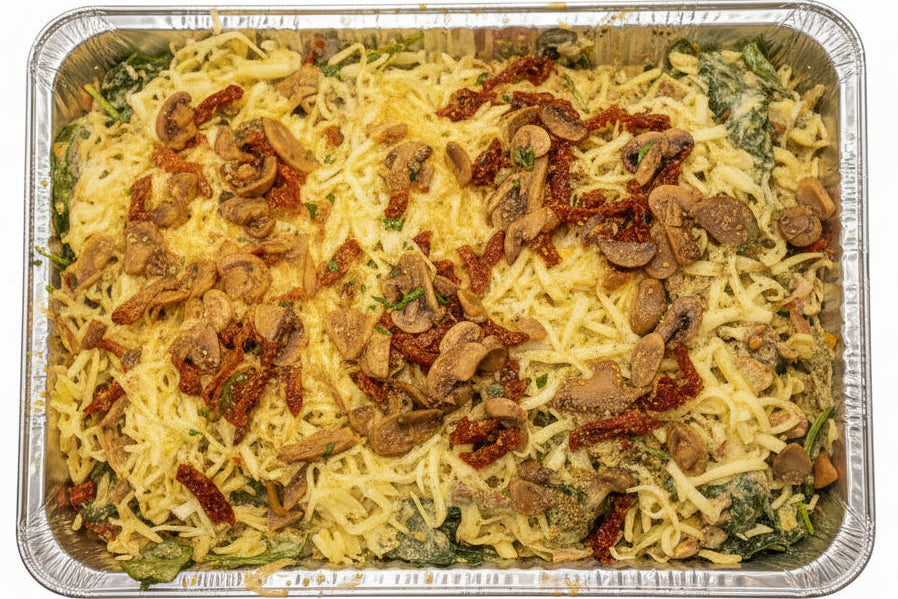 chicken pesto pasta bake