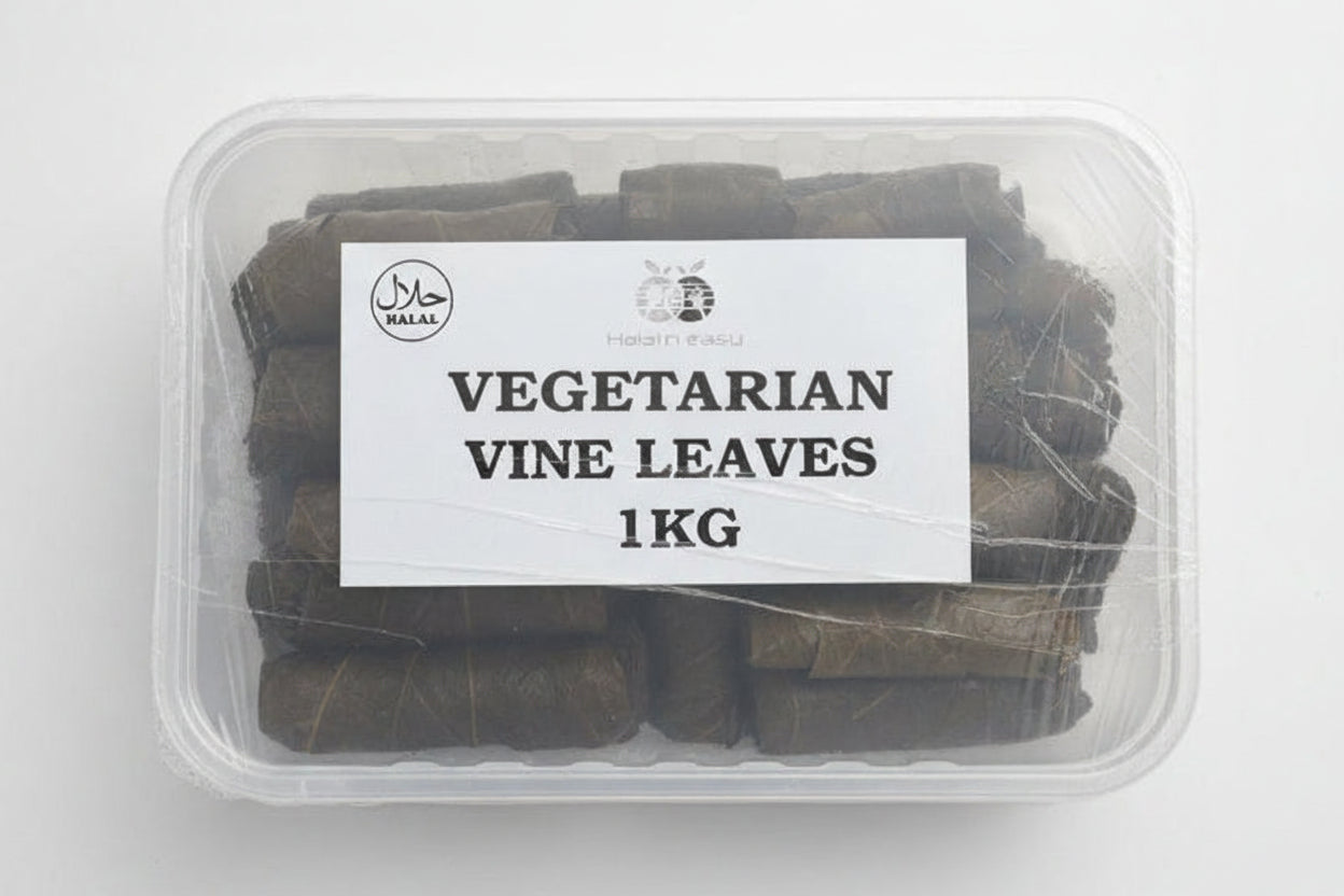 rolled meat vine leaves - 1kg raw frozen