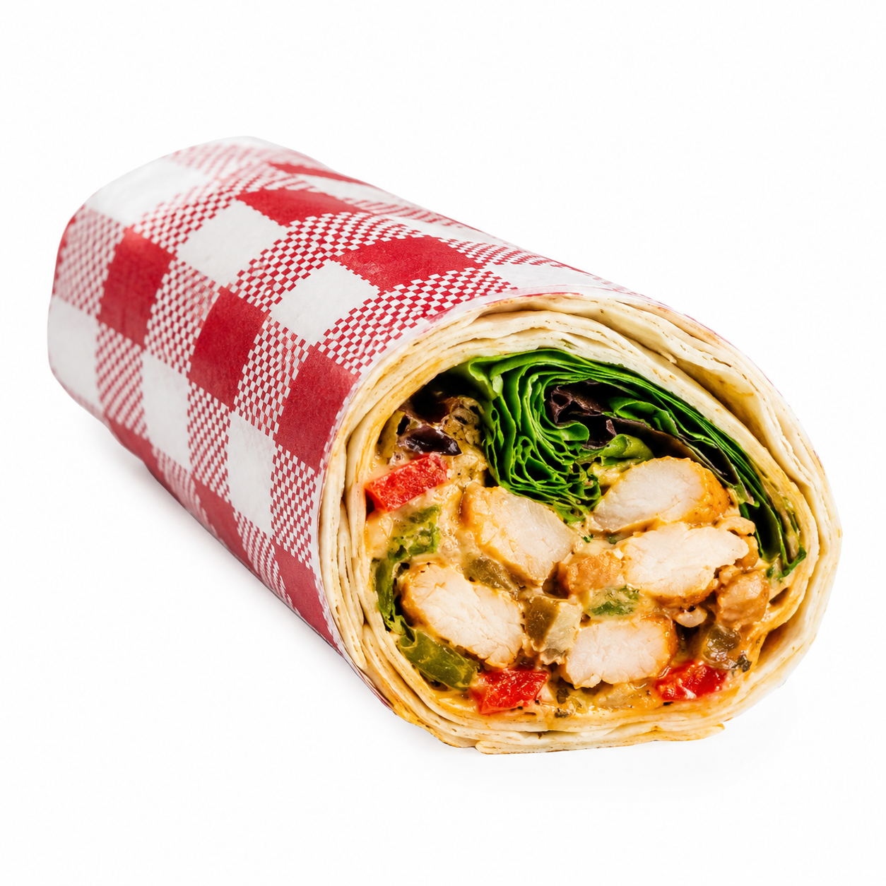chicken fajita wraps