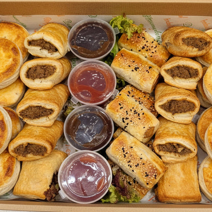 Mini Pie & Sausage Roll Platter 24pcs