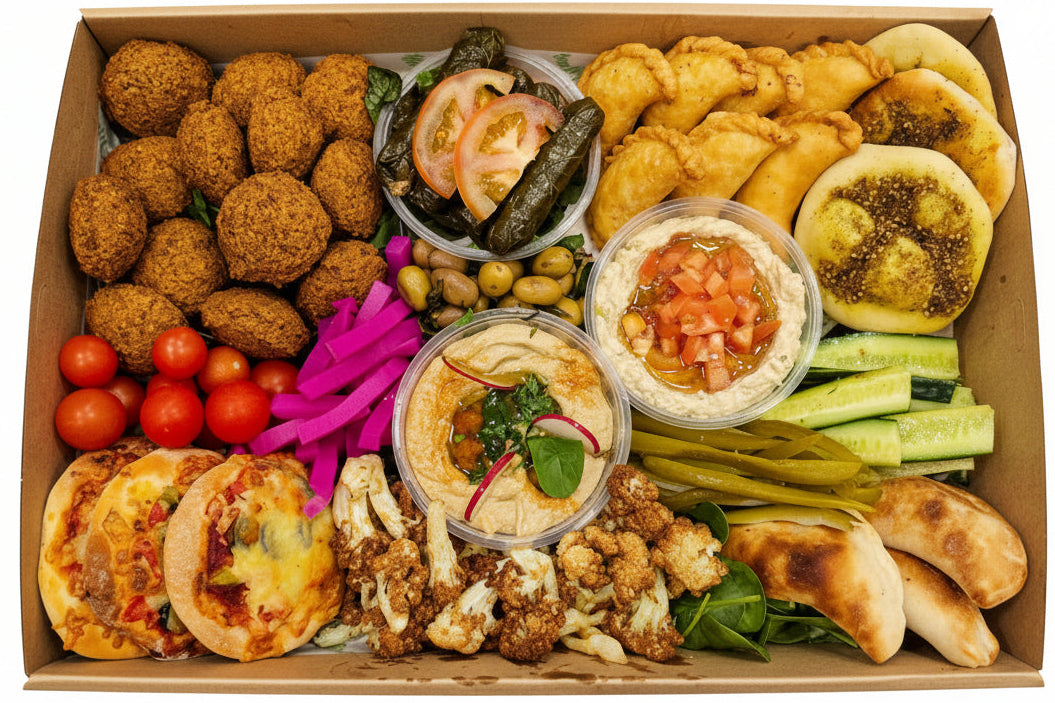 vegetarian mezza box