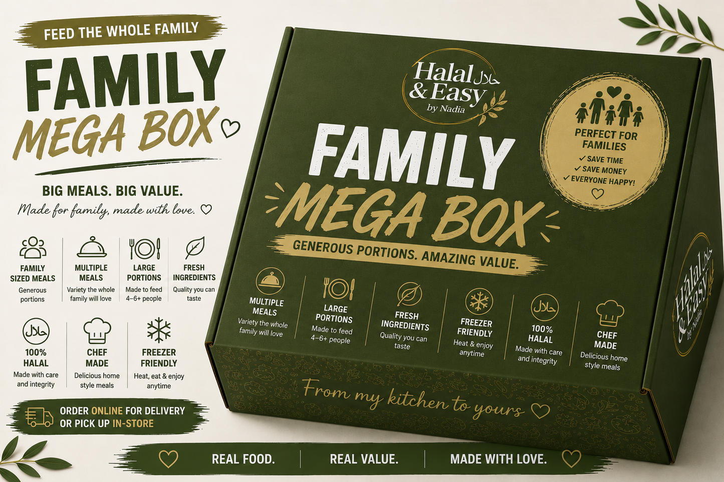 family mega  box