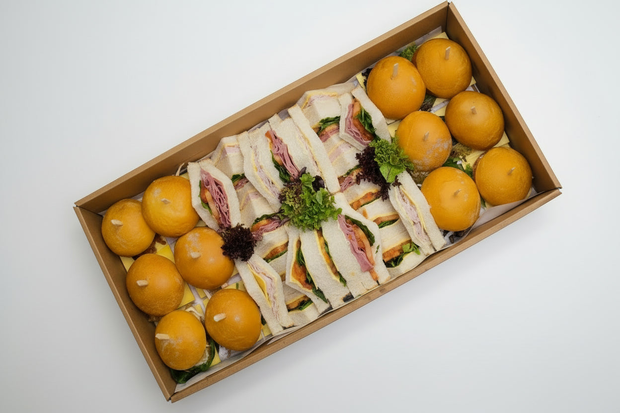 12 sliders 24 tri cut mixed sandwich