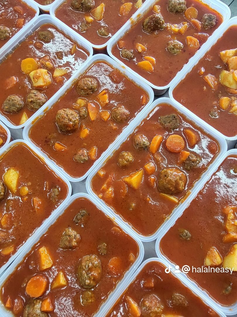 kofta & batata stew