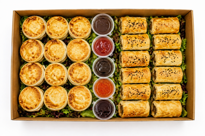 Mini Pie & Sausage Roll Platter 24pc