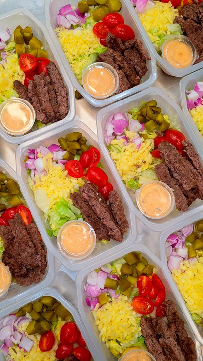 Big Mac Bowl Salad (Keto)
