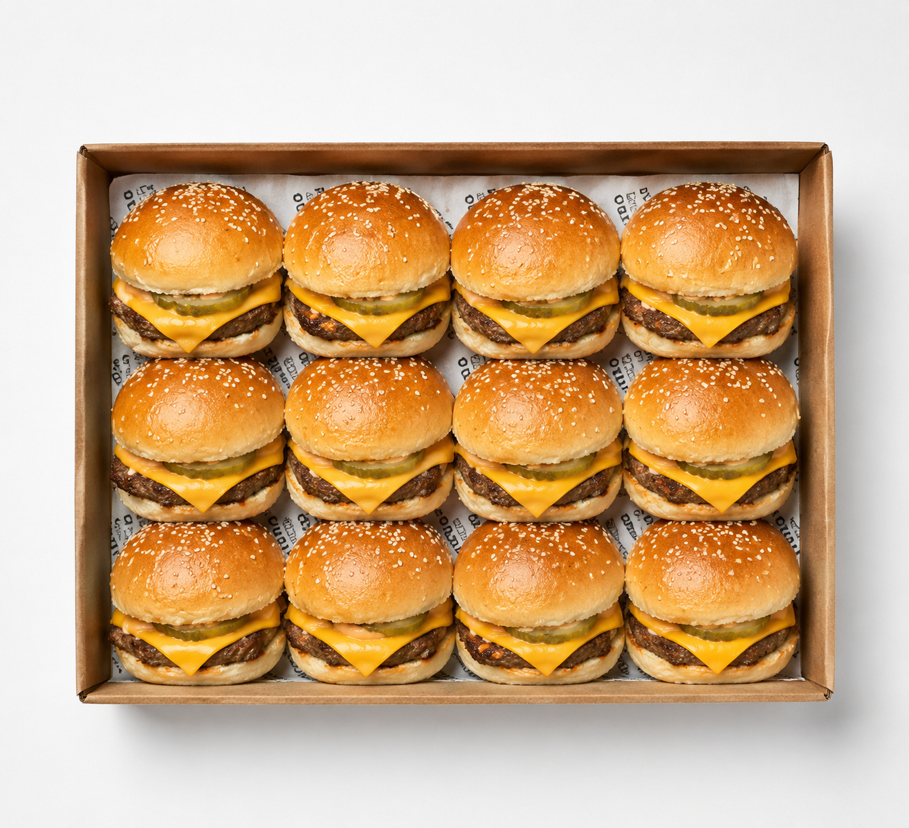 mini cheeseburgers x12pc