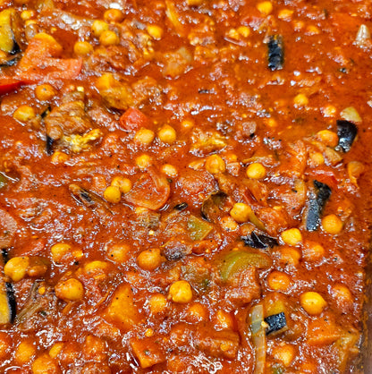 Eggplant and Chickpea Stew
