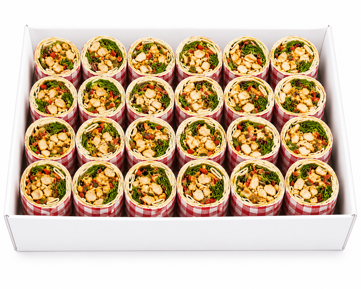 chicken fajita wraps