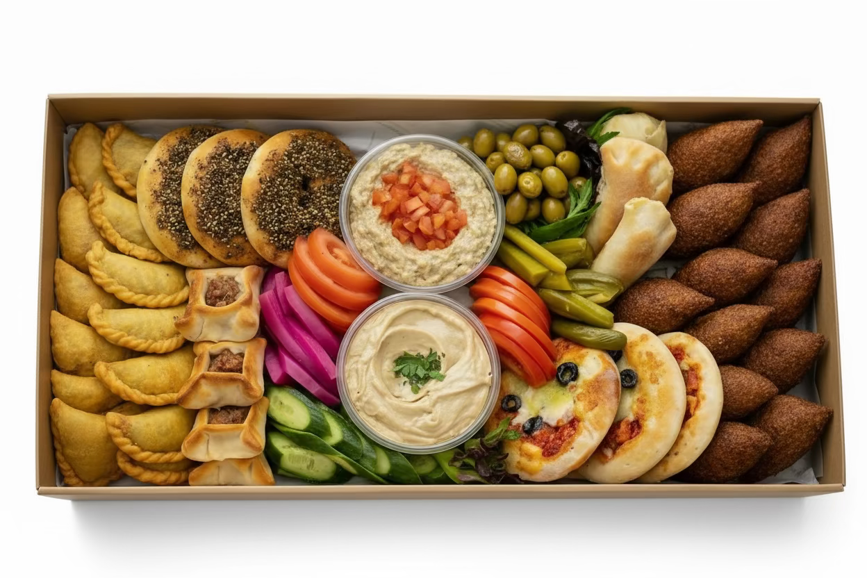 mixed mezza box