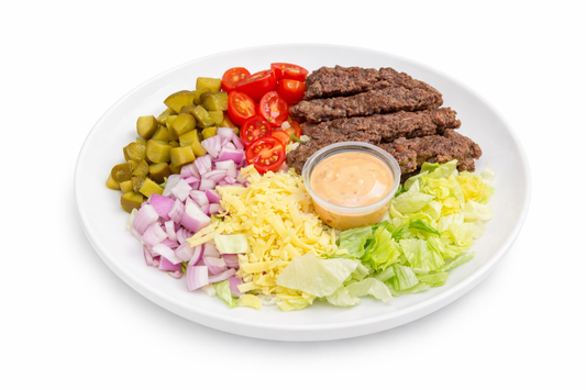 Big Mac Bowl Salad (Keto)